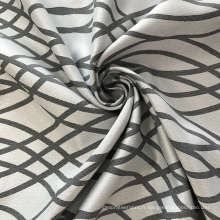 CC-21-086 Le tissu de rideau de polyester Blackout Jacquard 100% en polyester pour le salon